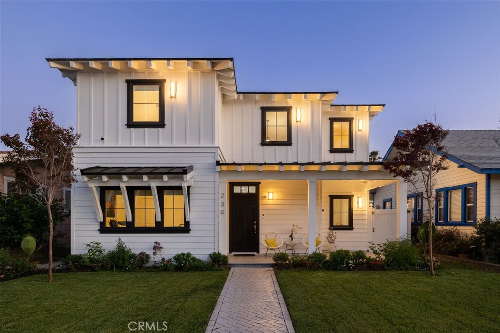 Rare opportunity to own a magnificent custom home in South Redondo Beach west of PCH and just 1½ blocks from the sand. Built in 2014, this  modern farmhouse design is elegant and timeless. This residence is an entertainers delight with 6 bedrooms, 6 baths, large modern kitchen, formal dining room, a mud room, family room and formal living room. There are 4 ensuite bedrooms upstairs, 1 bedrooms and1  baths downstairs and 1 bedroom and full bath/ separate from the home and connected to the garage. It is perfect for an office, guest quarters or in-laws . The backyard/patio area is set up for entertaining and has a built-in kitchen with BBQ, sitting area and fire pit. The kitchen has an oversized Calcutta Gold marble island with service sink, built-in cabinetry and features open shelving and adjoins the breakfast nook. It has top-of-the-line stainless steel Thermador appliances, 6-burner stove, double ovens, wood planked range hood, & oversized farm sink. You  enter the home to an impressive 2-story foyer. The large primary bedroom has his & hers walk-in closets. The primary bathroom has a large soaking tub, separate shower, Calcutta marble counter tops with double sinks and a toilet room. There is a 2 car garage and parking pad in the back for an additional vehicle & plenty of parking on the street. Top-rated schools, world-class beaches and the charming Riviera Village with its world class restaurants and shops is  walking distance away.