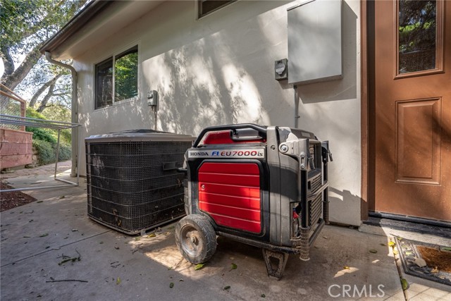 The home is equipped with a back up generator.  If you lose power, you can turn the generator on and you won't skip a beat!