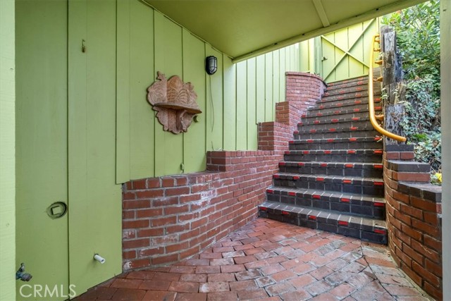 Outside Patio and Stairs