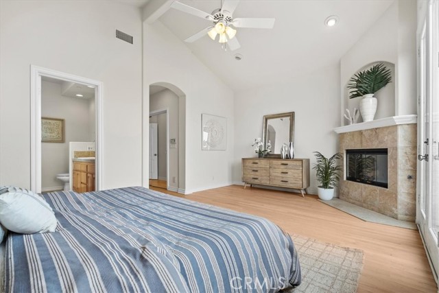 Primary Bedroom-Vaulted Ceilings