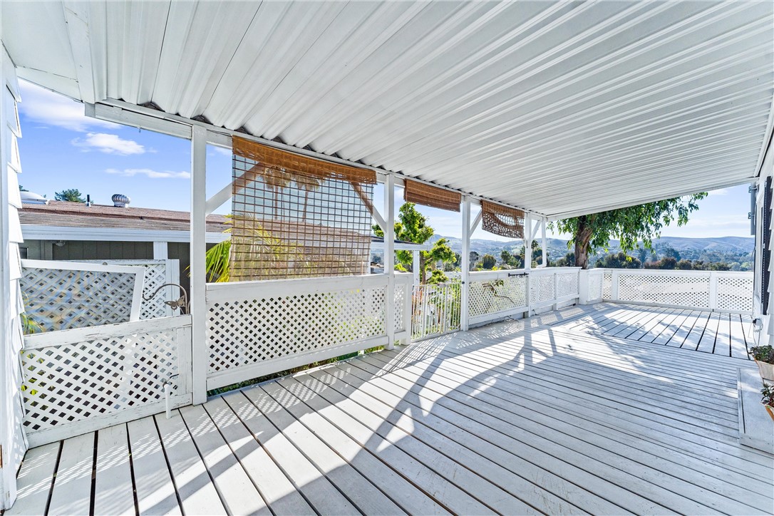 wrap around porch- deck