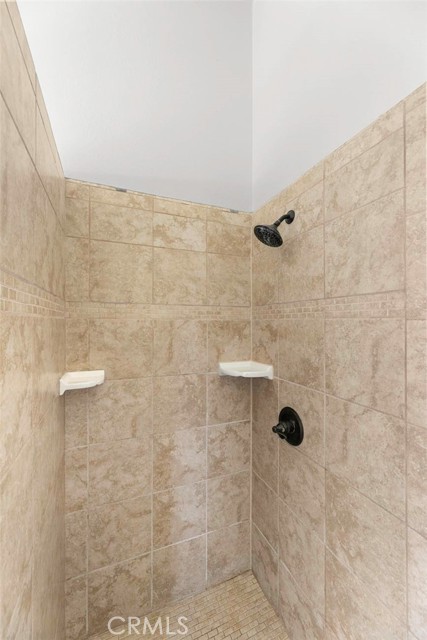 Tiled Shower with new fixtures