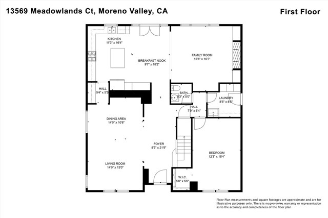 Detail Gallery Image 57 of 58 For 13569 Meadowlands Ct, Moreno Valley,  CA 92555 - 5 Beds | 2/1 Baths