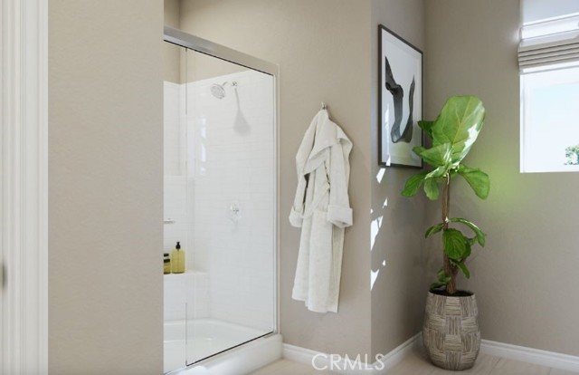 * REPRESENTATIVE PHOTO. Relax in this super shower that’s eye catching complementing the size of the en-suite bathroom perfectly!