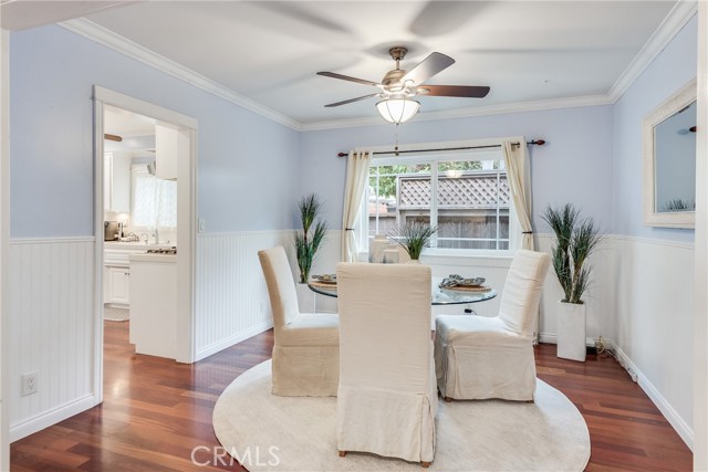 Spacaious dining room (previously used as a home office by the owners)