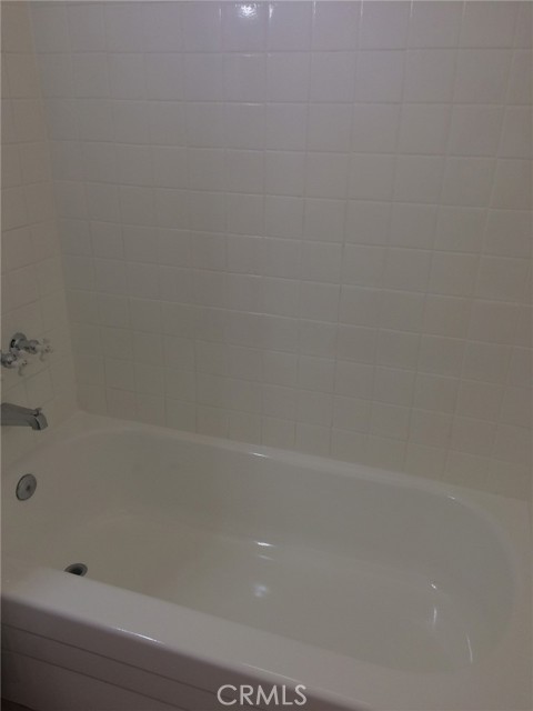 Unit E shower and tub