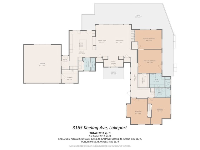 Detail Gallery Image 61 of 61 For 3165 Keeling, Lakeport,  CA 95453 - 3 Beds | 2/1 Baths