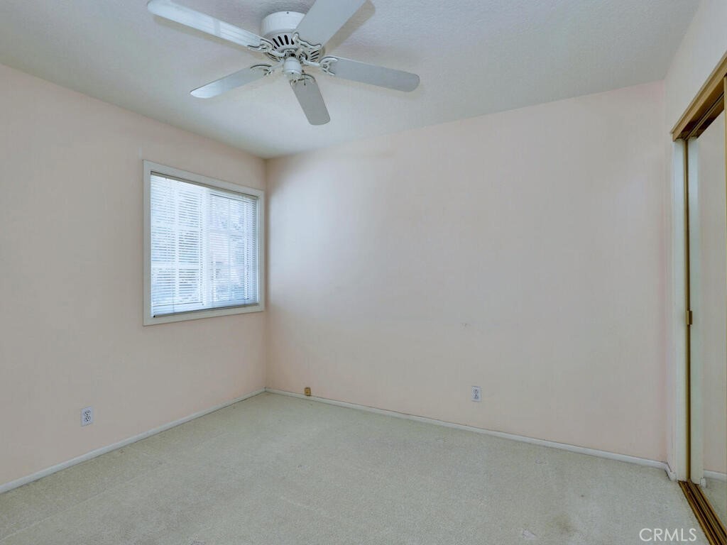 One of the secondary bedrooms