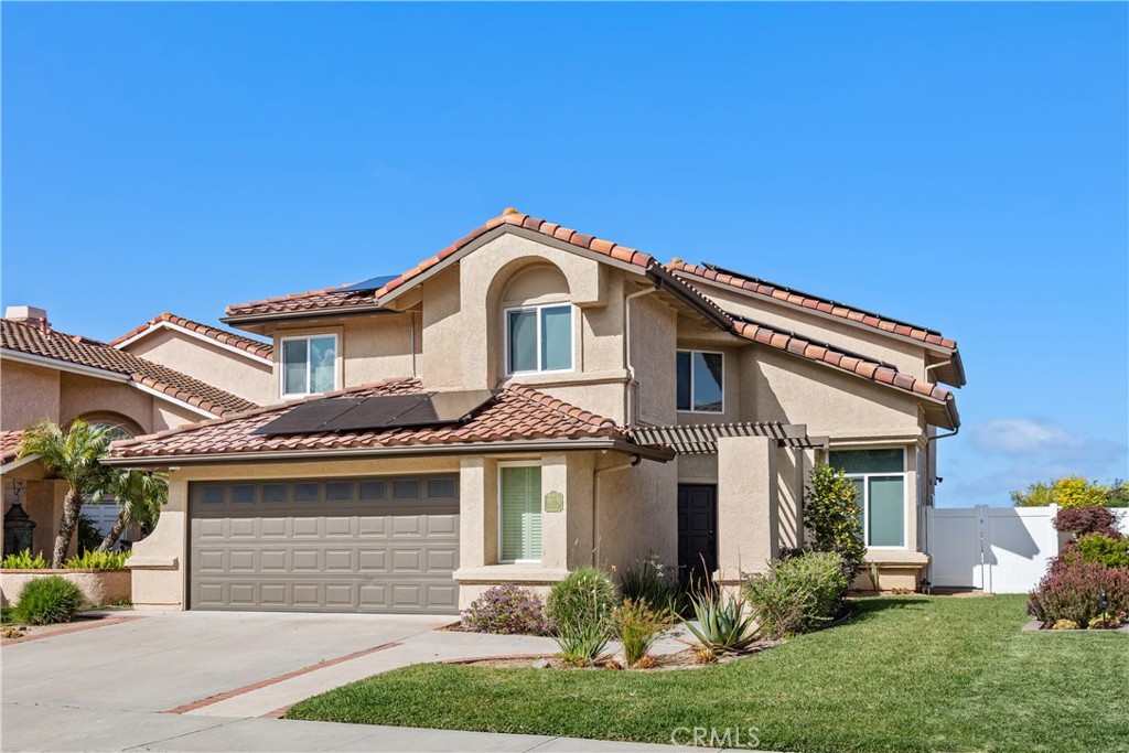 Perched on a gentle hillside in Rancho San Clemente, this extraordinary two-story haven offers spectacular ocean, Catalina, and canyon views. Nestled in the highly sought-after community of Montego, it effortlessly expresses coastal living w/ its scenic sunset panoramas & backyard oasis. Offering a spacious 2,175 square foot layout, this thoughtfully designed home boasts 5 bedrooms & 2.5 baths. As you enter, you will be greeted w/ luxury wide-plank laminate flooring, natural light, & soaring ceilings that create a breezy, elegant vibe from the living room to the dining area with its contemporary chandelier & French doors that encourage alfresco entertaining overlooking the spacious backyard & stunning ocean vistas. 
At the heart of the home, the gourmet kitchen is exquisitely appointed w/ pristine quartz countertops, top-of-the-line Thermador gas cooktop w/ a five-burner range, stainless steel oven & dishwasher, breakfast nook flowing effortlessly into a stylish family room w/ an ocean view, a fireplace, & sleekly designed built-in storage. Nearby, the powder room w/ bold statement that comes with custom concrete vanity. Spanish decorative tile custom staircase leads to a scenic primary suite featuring vaulted ceilings, where French doors open to a glass-lined balcony & crisp ocean breeze. Imagine relaxing & spend your days in the California sun w/ a guest on your sand-finished patio, elevated deck, enclosed w/ a deluxe frameless glass & vinyl fencing for unobstructed Pacific panoramas. Back inside, a lavish master bath featuring a spa-inspired en-suite features a free-standing tub & faucet, window-lit walk-in shower, dual vanities, quartz countertop, & custom closet with slider doors add both style & function. Four upstairs bedrooms provide comfort & flexibility for family, guests, or a home office. Additional features include a stylish Spanish tile bathroom, well-appointed laundry area with shaker cabinets, quartz countertops, and LED recessed lights. Along with the great features of the home itself, you can enjoy the relaxed yet refined lifestyle that makes this community desirable, with close proximity to Lifetime Fitness, San Clemente Ridgeline Trail, the Outlets, the Beach, & award-winning San Clemente schools & dining. San Clemente is renowned for the ‘most idyllic climate in the world’ & is easily accessible to Newport Beach, Los Angeles, & the best of Southern California’s amenities. Experience living here in harmony w/ surf, sand, & sky today!
