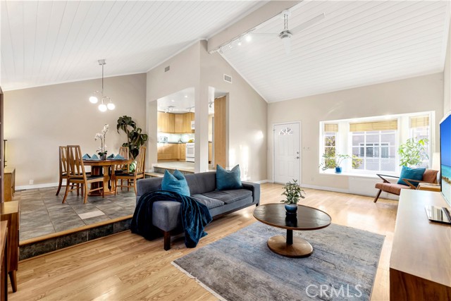 Living Room & Dining Area