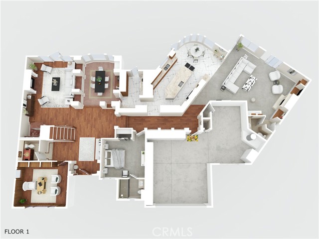 1st floor 3D layout