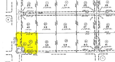 Detail Gallery Image 4 of 4 For 0 Ave B12 Vic 75 Stw Lancaster, Antelope Acres,  CA 93536 - – Beds | – Baths