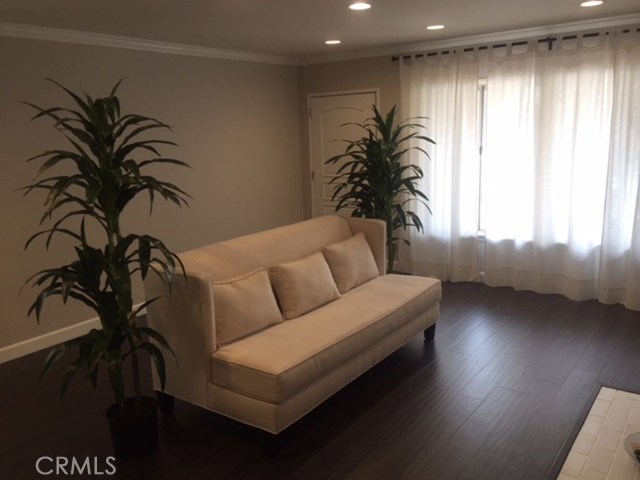 Living room, new hardwood floors