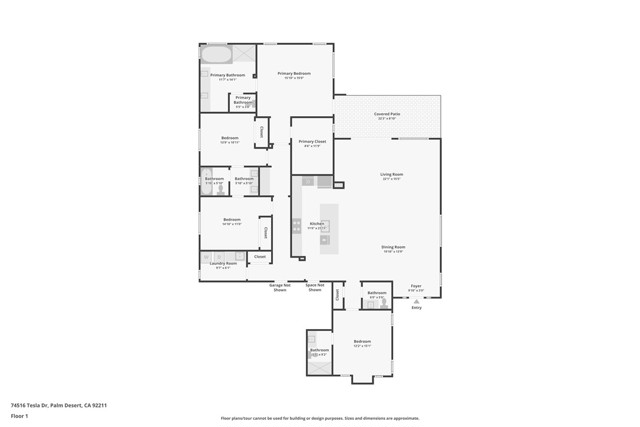 Detail Gallery Image 44 of 45 For 74516 Tesla Dr, Palm Desert,  CA 92211 - 4 Beds | 3/1 Baths