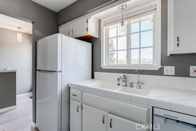 Kitchen with nice view from the sink