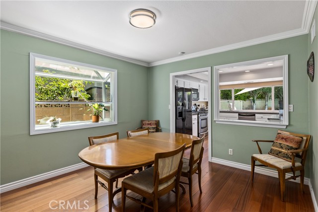 Formal dining room.