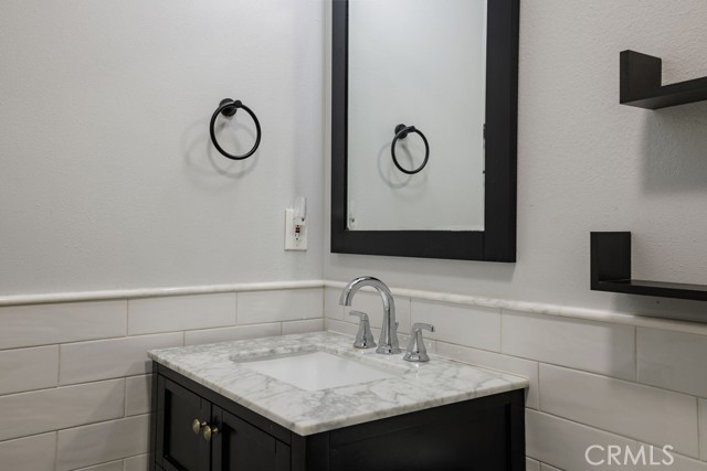 Primary bathroom vanity