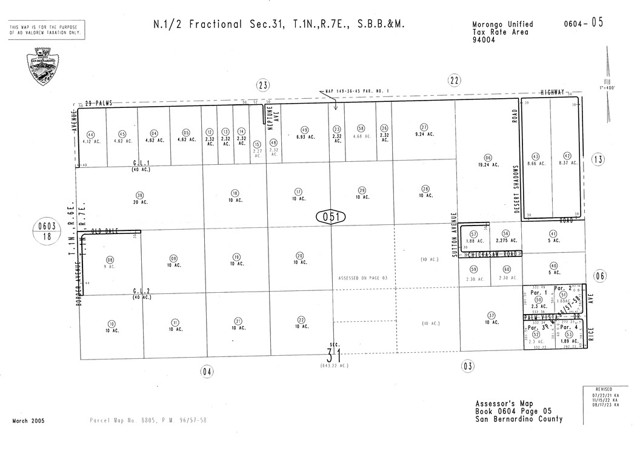 Detail Gallery Image 57 of 58 For 63121 Chickasaw, Joshua Tree,  CA 92252 - – Beds | – Baths