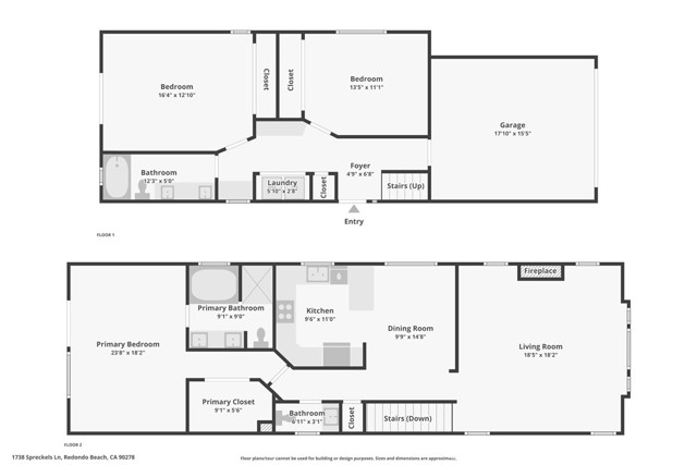 1738 Spreckels Lane, Redondo Beach, California 90278, 3 Bedrooms Bedrooms, ,2 BathroomsBathrooms,Residential,For Sale,Spreckels,SB24059679