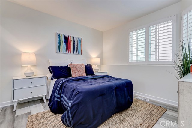 Another bedroom suite has a bathroom that also is used as a hall guest bath.