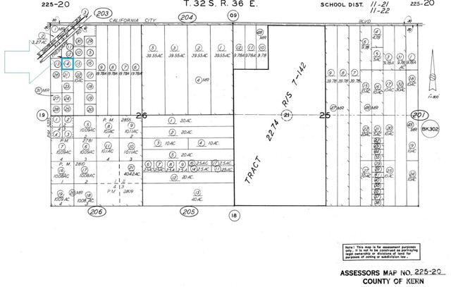 Detail Gallery Image 9 of 9 For 220 Johnson Ave, California City,  CA 93505 - – Beds | – Baths