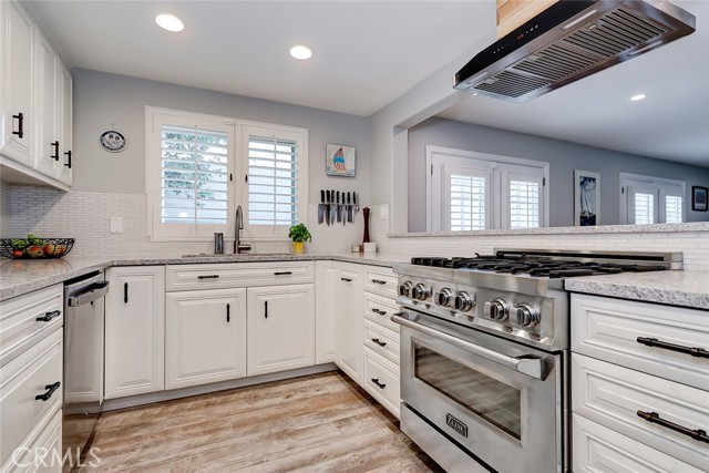 Kitchen with Chef Stove