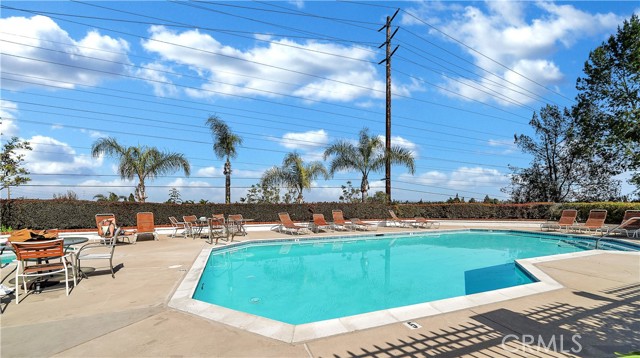 Association Pool and Spa has Mountain Views