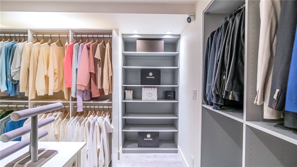 Walk-in Closet in Primary Bedroom