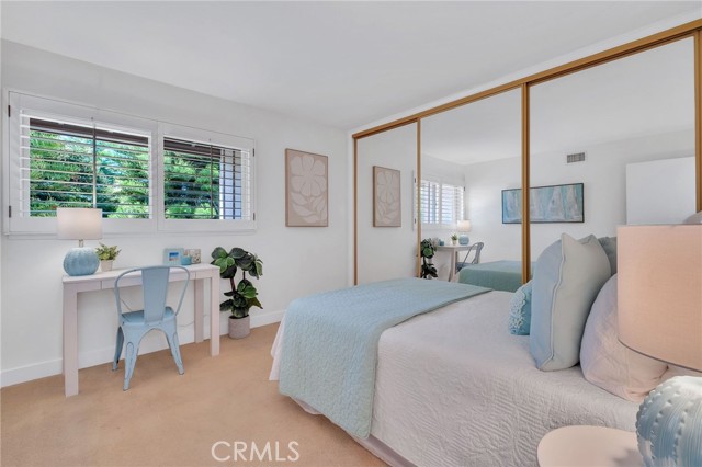 3rd Bedroom with large closet and big window