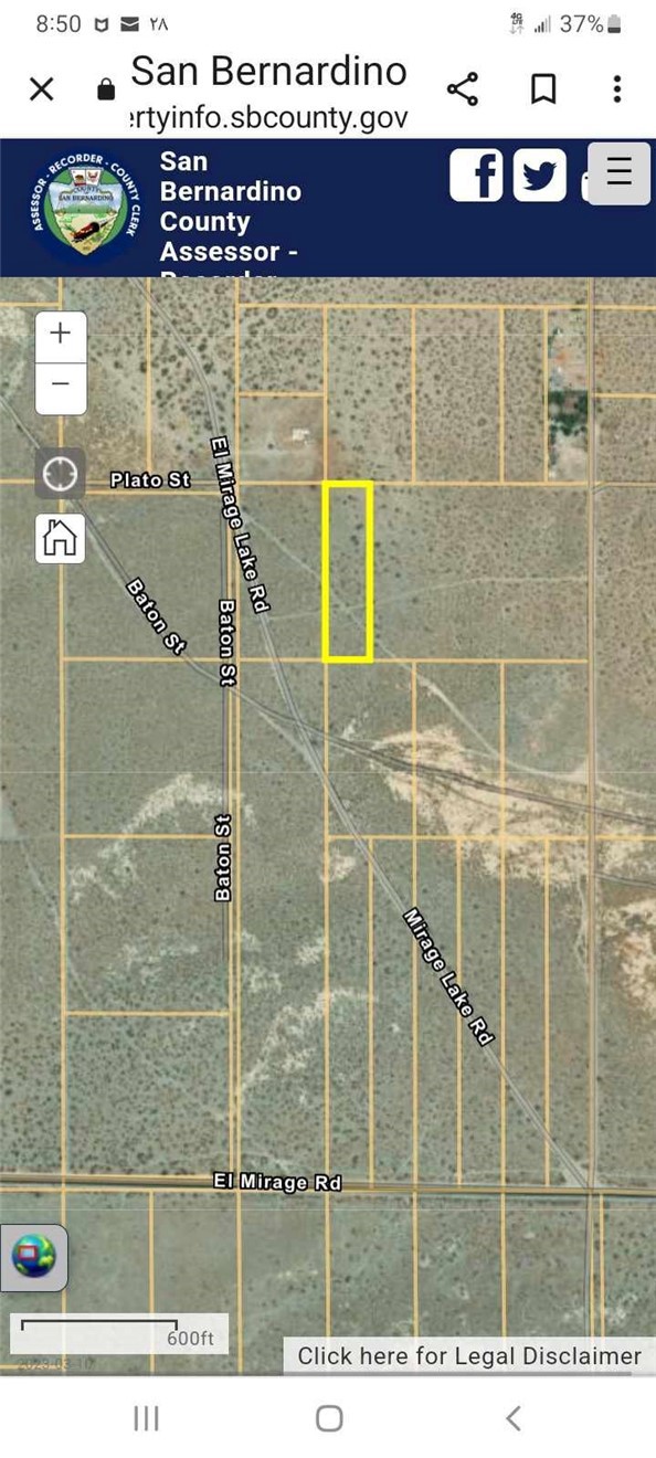 0 Plato Road, Adelanto, California 92301, ,Land,For Sale,0 Plato Road,CR541921