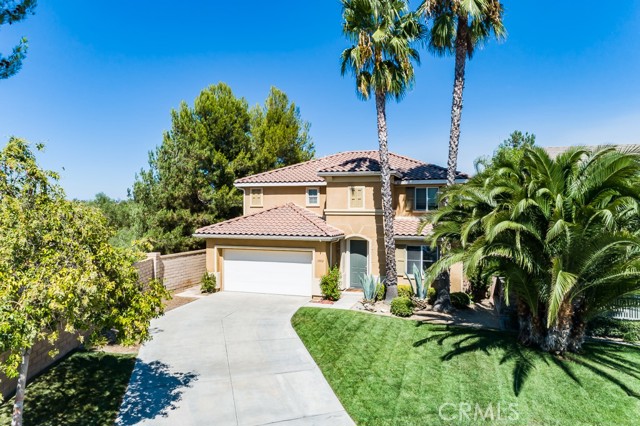 Welcome home to the beautiful community of Crowne Hill. This gorgeous home is located at the end of a cul-de-sac, three bedrooms, 2.5 baths, downstairs den that could easily be converted to a fourth bedroom, upstairs loft, large laundry with extra storage area, granite counters and stainless-steel appliances in the kitchen, two car garage, newer water heater (just a few months old), and a large (pool sized) backyard that backs to open space for ultimate privacy. The front and backyard are fully landscaped and perfect for activities and entertainment. Award winning schools, minutes to freeway, hospital, shopping, restaurants, renowned Temecula wine country and Old Town Temecula, golf, casinos, and year-round entertainment. Low taxes and low HOA. A home you do not want to miss.
