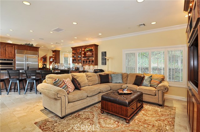 Family Room off of Kitchen