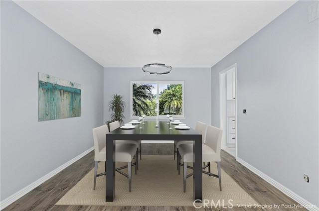 Dining Room- Virtually Staged