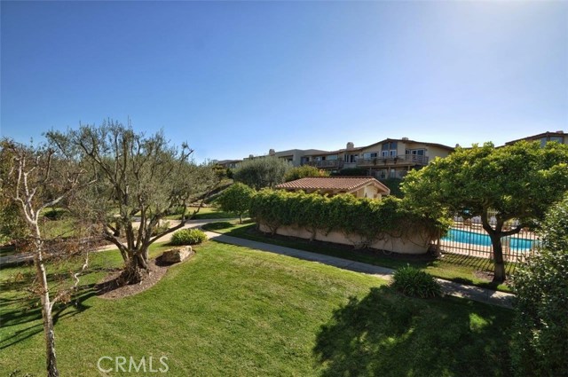 Community Grassy Area at the Back of the Town Home