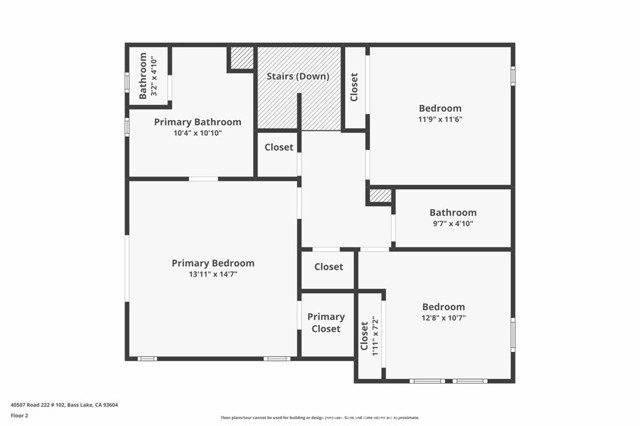 Detail Gallery Image 56 of 57 For 40507 Road 222 #102,  Bass Lake,  CA 93604 - 3 Beds | 2/1 Baths