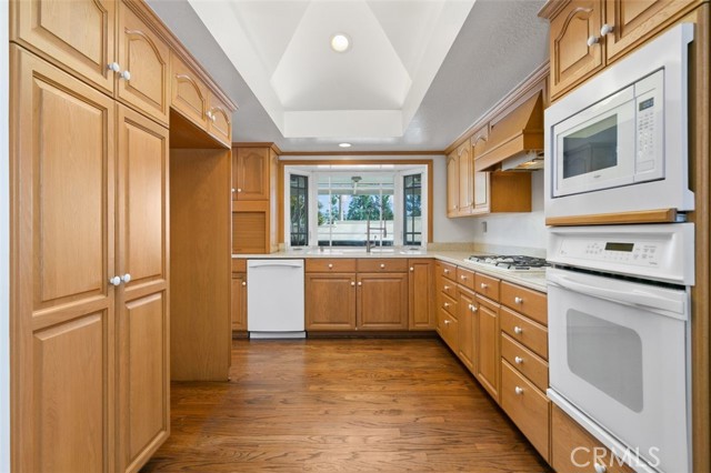 Plenty of Storage in the kitchen with natural lighting,