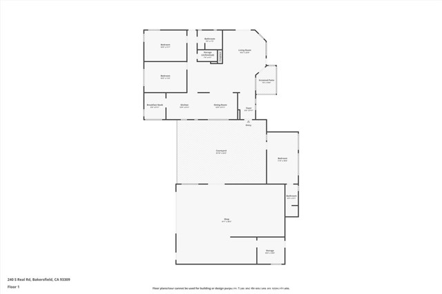 Detail Gallery Image 39 of 42 For 240 S Real, Bakersfield,  CA 93309 - 3 Beds | 2 Baths