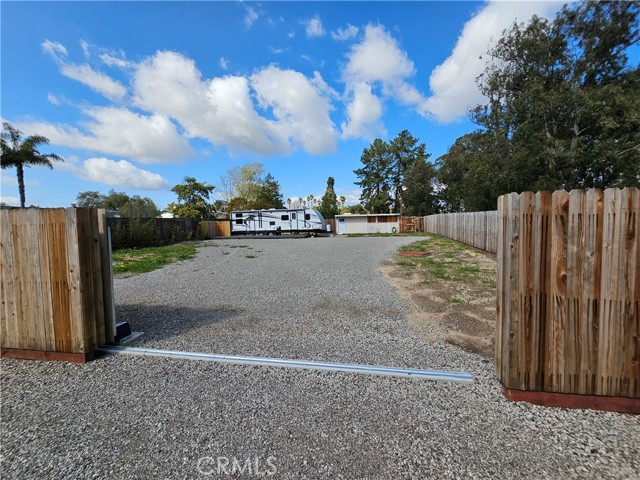 Entrance to First RV area is controlled by an Electric Gate.