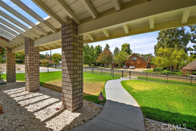 VIEW FROM FRONT DOOR