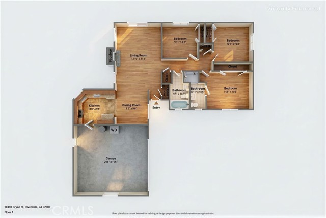 Detail Gallery Image 39 of 39 For 10480 Bryan St, Riverside,  CA 92505 - 3 Beds | 2 Baths