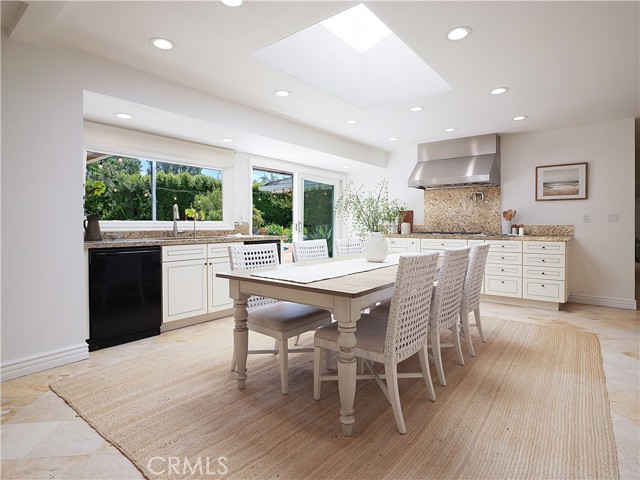 Open Kitchen with room for dining space