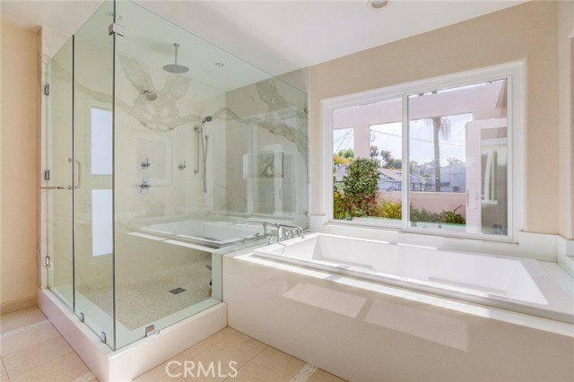 Primary Bath with views