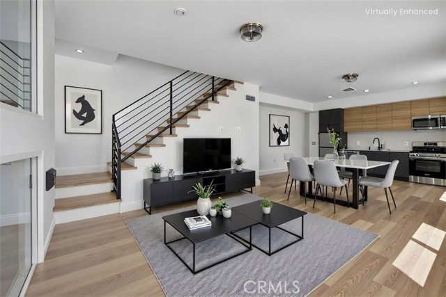 ADU is 940 Sq. Ft. virtually staged