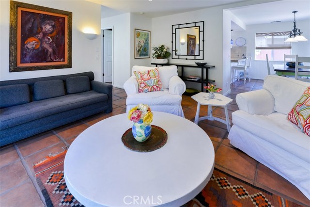 The family room with a view to the breakfast nook.