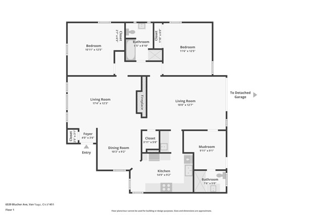 Detail Gallery Image 46 of 47 For 6539 Blucher Ave, Van Nuys,  CA 91406 - 3 Beds | 2 Baths