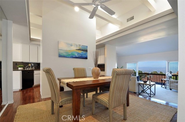 Formal Dining Area with View