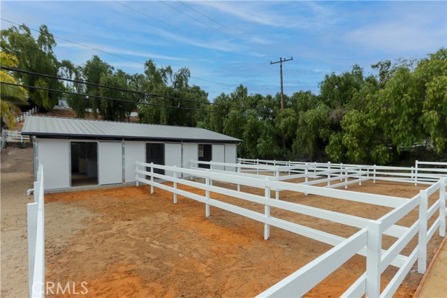 Comfortable turnouts for four beloved horses.