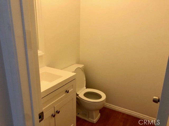 Half Bath Downstairs with New Vanity