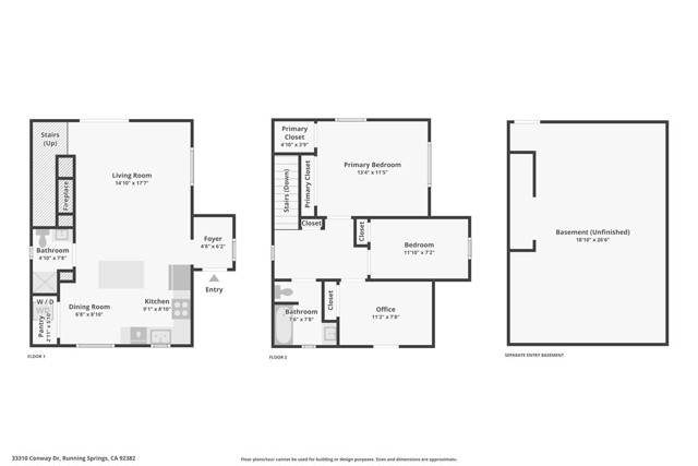 33310 Conway Drive, Los Angeles, California 92308, 3 Bedrooms Bedrooms, ,2 BathroomsBathrooms,Residential,For Sale,33310 Conway Drive,CRIV24226582