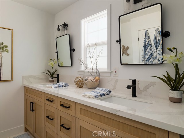 double vanity in primary bath